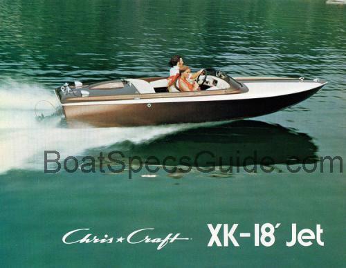 Chris Craft XK-18 Jet fiche technique et avis